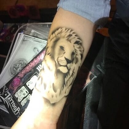 LaineToo-Airbrush5 LaineToo Airbrush Lion